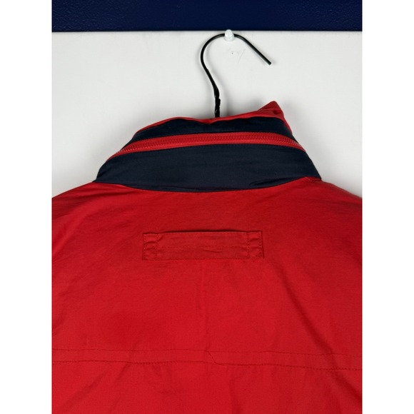 vintage Forest city red and navy vest with hoodie size L‎ Downs - Picture 6 of 7